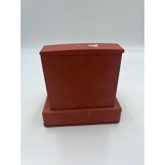 Antique Red Tom Thumb Toy Cash Register Toy Pink Vintage Tomthumb Kids Store - Picture 3 of 7